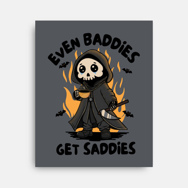 Even Baddies Get Saddies-None-Stretched-Canvas-Trendlory