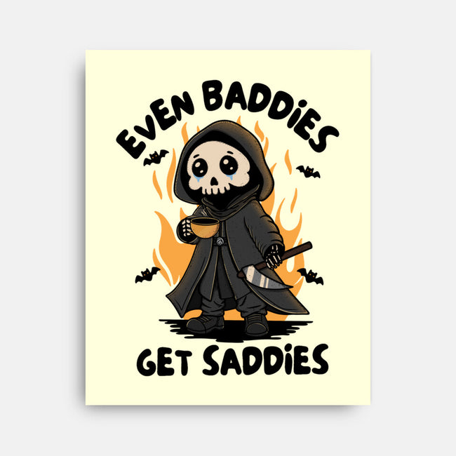 Even Baddies Get Saddies-None-Stretched-Canvas-Trendlory