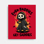 Even Baddies Get Saddies-None-Stretched-Canvas-Trendlory