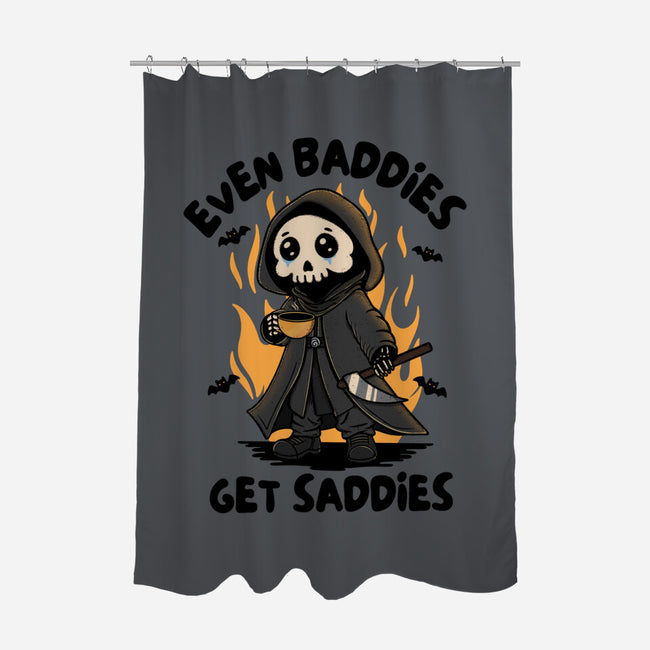 Even Baddies Get Saddies-None-Polyester-Shower Curtain-Trendlory