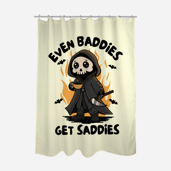 Even Baddies Get Saddies-None-Polyester-Shower Curtain-Trendlory