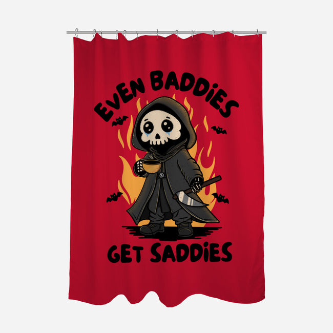 Even Baddies Get Saddies-None-Polyester-Shower Curtain-Trendlory