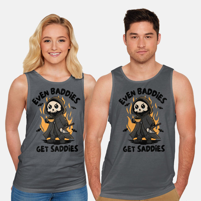 Even Baddies Get Saddies-Unisex-Basic-Tank-Trendlory