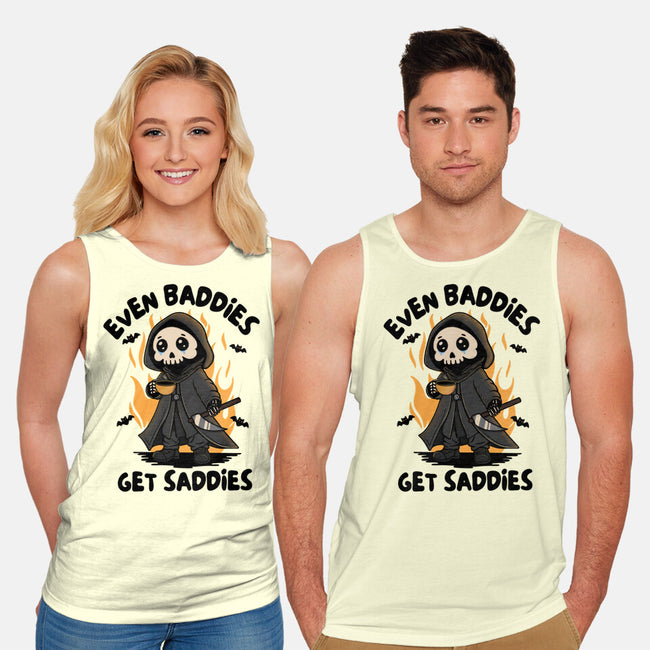 Even Baddies Get Saddies-Unisex-Basic-Tank-Trendlory