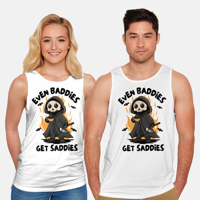 Even Baddies Get Saddies-Unisex-Basic-Tank-Trendlory