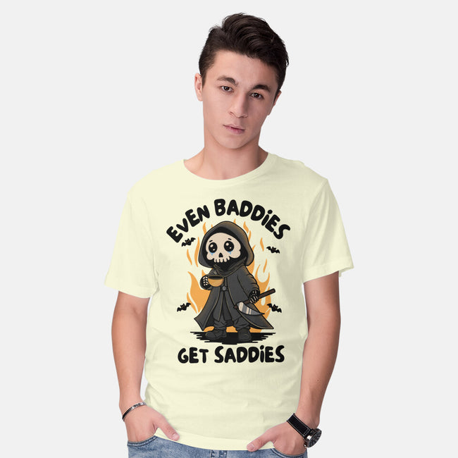 Even Baddies Get Saddies-Mens-Basic-Tee-Trendlory