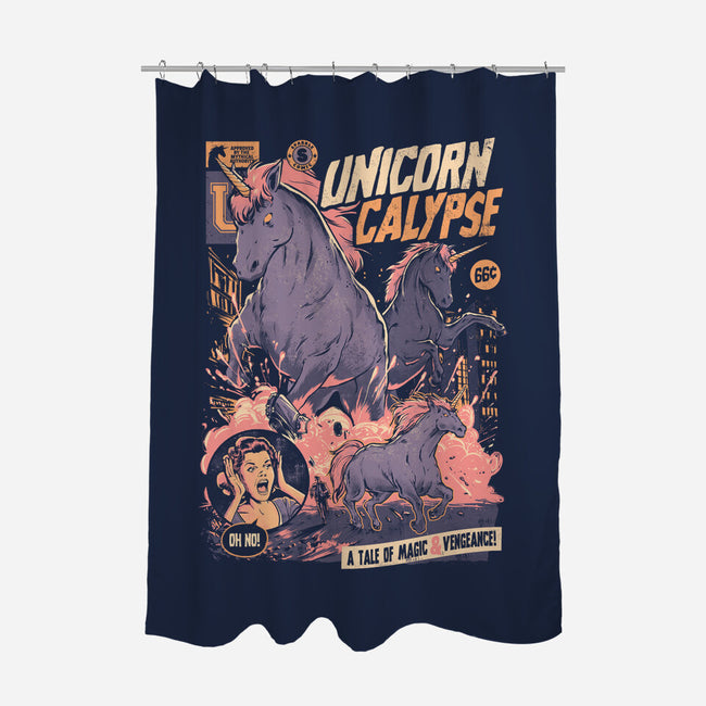 Unicorncalypse-None-Polyester-Shower Curtain-eduely