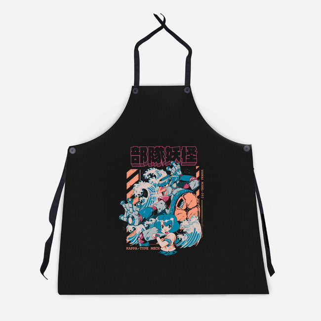 Kappa Type Mech-Unisex-Kitchen-Apron-Estudio Horta