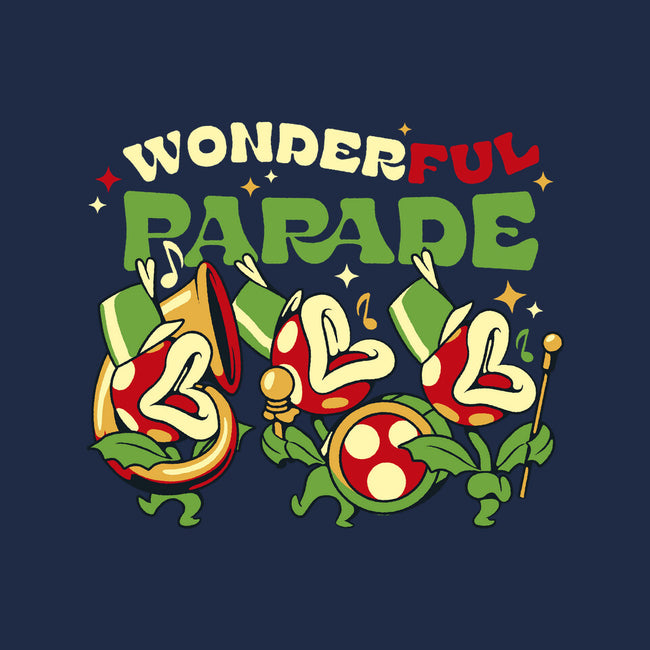 Piranha Plant Parade-Mens-Heavyweight-Tee-tobefonseca