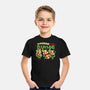 Piranha Plant Parade-Youth-Basic-Tee-tobefonseca