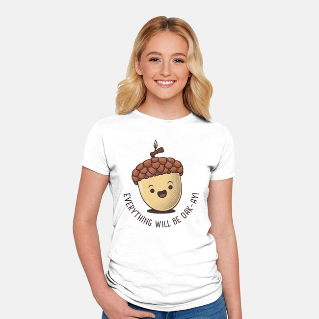 Oak-Ay Kawaii Seed-Womens-Fitted-Tee-tobefonseca