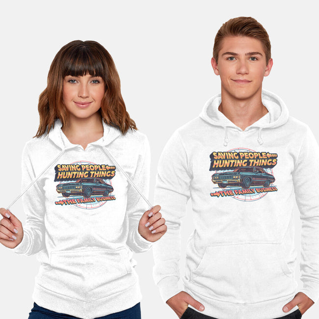 Family Business Vehicle-Unisex-Pullover-Sweatshirt-glitchygorilla