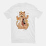 X-Ray Kaiju Meowster-Unisex-Basic-Tee-vp021