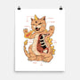 X-Ray Kaiju Meowster-None-Matte-Poster-vp021