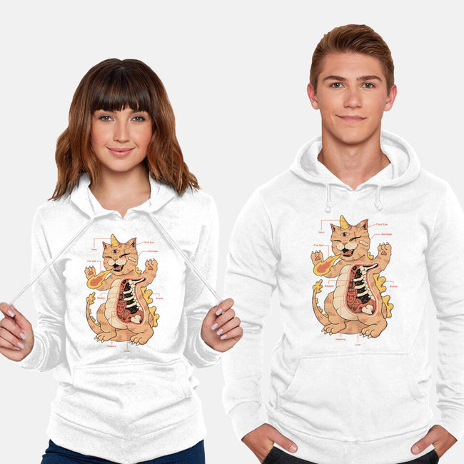 X-Ray Kaiju Meowster-Unisex-Pullover-Sweatshirt-vp021