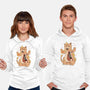 X-Ray Kaiju Meowster-Unisex-Pullover-Sweatshirt-vp021