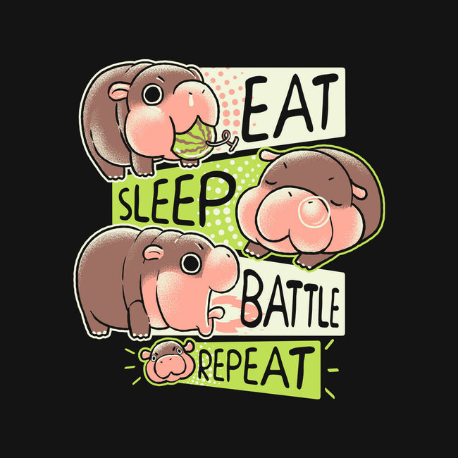Baby Pygmy Hippo-Youth-Crew Neck-Sweatshirt-naomori