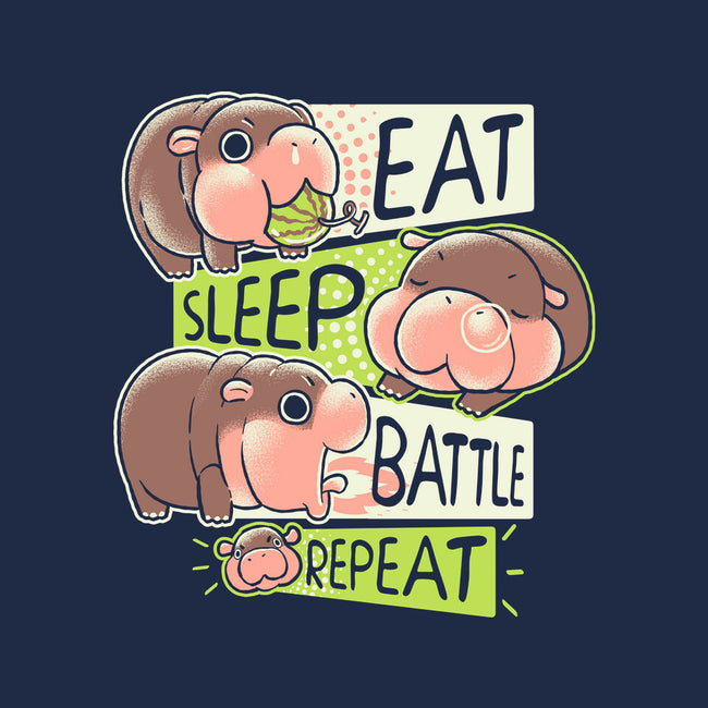 Baby Pygmy Hippo-Unisex-Crew Neck-Sweatshirt-naomori