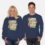Baby Pygmy Hippo-Unisex-Crew Neck-Sweatshirt-naomori