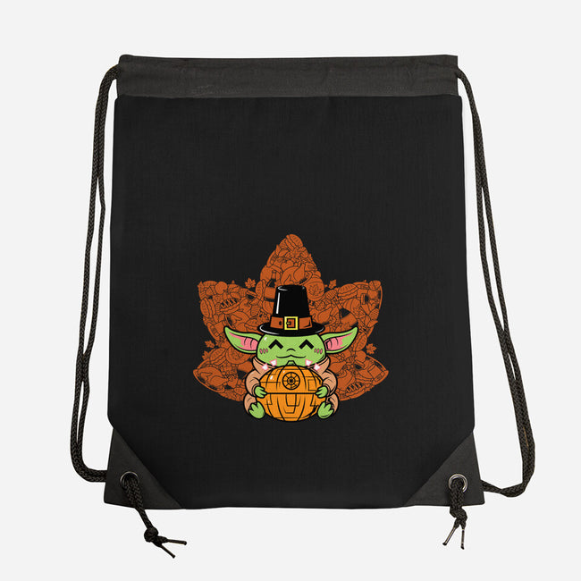 Thanksgiving In The Galaxy-None-Drawstring-Bag-krisren28