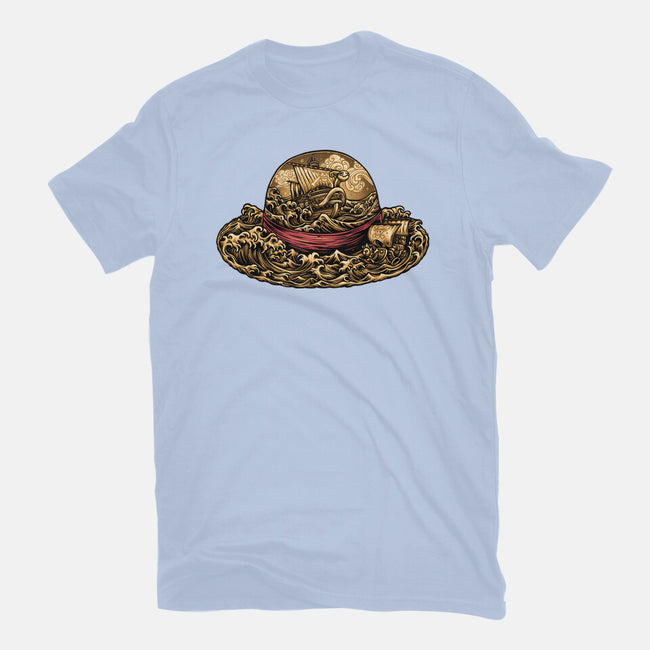 Pirate Hat-Womens-Basic-Tee-glitchygorilla