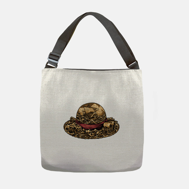 Pirate Hat-None-Adjustable Tote-Bag-glitchygorilla