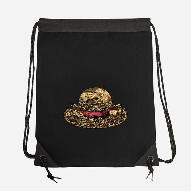 Pirate Hat-None-Drawstring-Bag-glitchygorilla