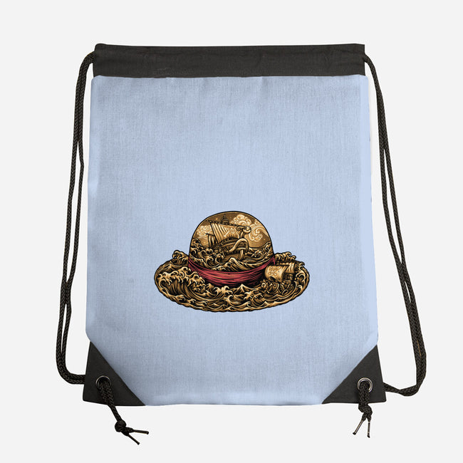 Pirate Hat-None-Drawstring-Bag-glitchygorilla