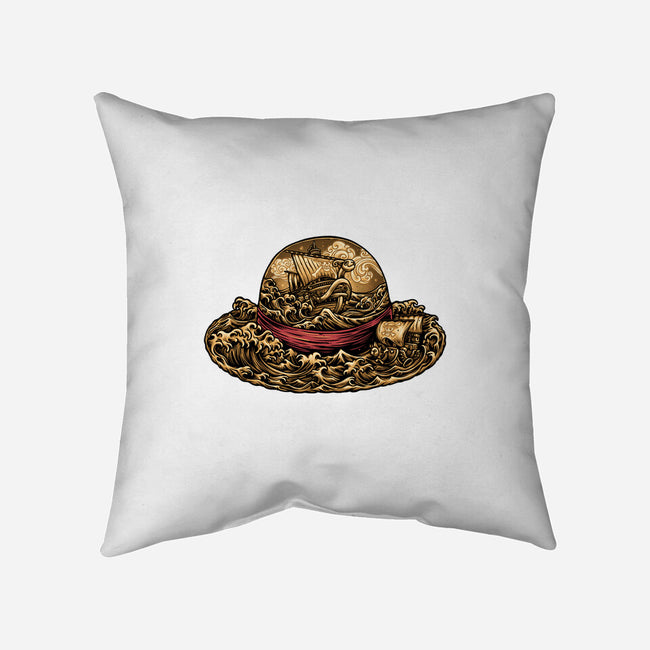 Pirate Hat-None-Removable Cover w Insert-Throw Pillow-glitchygorilla