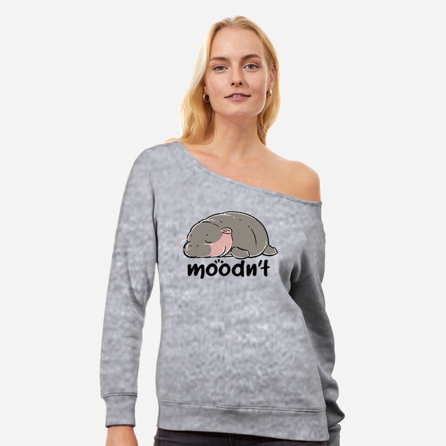 Moodn't-Womens-Off Shoulder-Sweatshirt-naomori