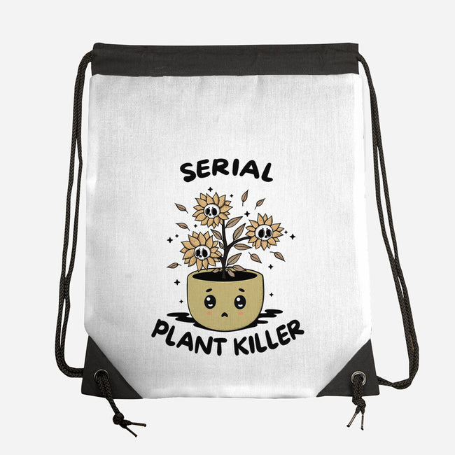 Serial Plant Killer-None-Drawstring-Bag-Trendlory