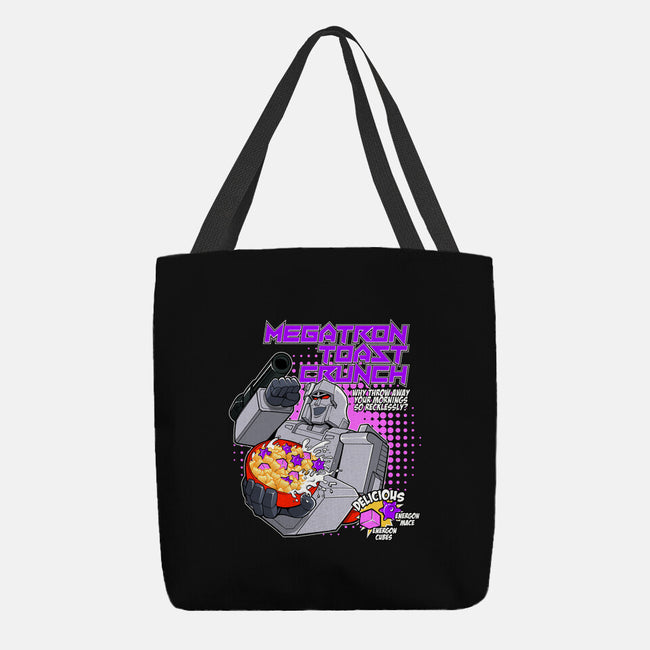 Megatron Toast Crunch-None-Basic Tote-Bag-Ozzy Fernandez