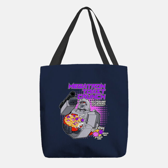 Megatron Toast Crunch-None-Basic Tote-Bag-Ozzy Fernandez