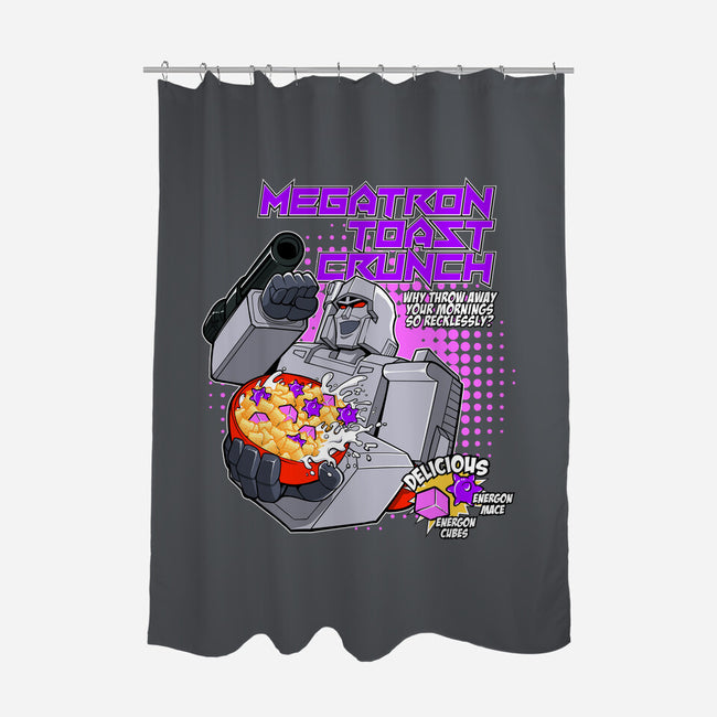 Megatron Toast Crunch-None-Polyester-Shower Curtain-Ozzy Fernandez