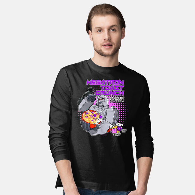 Megatron Toast Crunch-Mens-Long Sleeved-Tee-Ozzy Fernandez