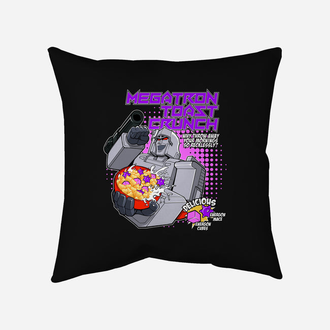 Megatron Toast Crunch-None-Removable Cover w Insert-Throw Pillow-Ozzy Fernandez