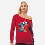 Optim-O's-Womens-Off Shoulder-Sweatshirt-Ozzy Fernandez