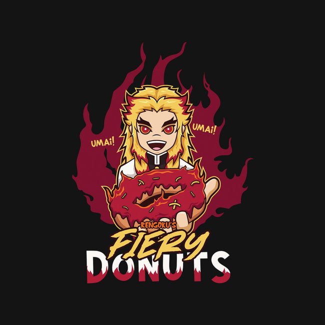 Rengoku's Fiery Donuts-Youth-Crew Neck-Sweatshirt-janlangpoako