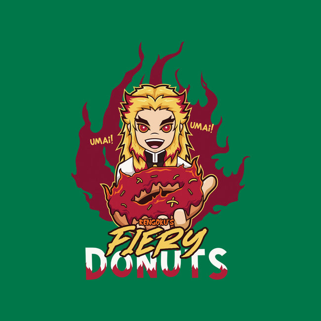 Rengoku's Fiery Donuts-Unisex-Crew Neck-Sweatshirt-janlangpoako