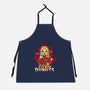 Rengoku's Fiery Donuts-Unisex-Kitchen-Apron-janlangpoako