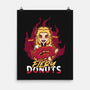 Rengoku's Fiery Donuts-None-Matte-Poster-janlangpoako