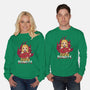 Rengoku's Fiery Donuts-Unisex-Crew Neck-Sweatshirt-janlangpoako