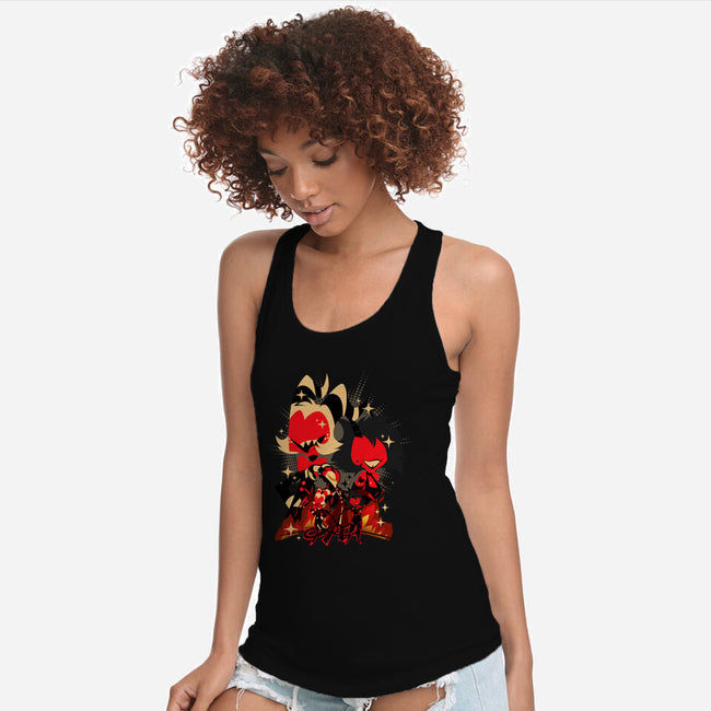 The Hellova Employees-Womens-Racerback-Tank-hypertwenty