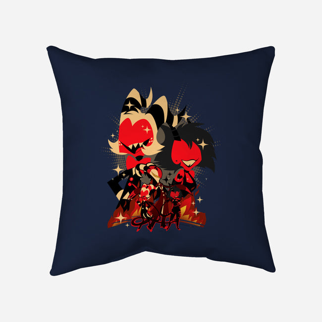 The Hellova Employees-None-Removable Cover w Insert-Throw Pillow-hypertwenty