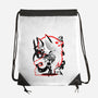 The Receptionist Loonie-None-Drawstring-Bag-hypertwenty