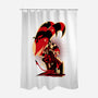 The Boss Blitzo-None-Polyester-Shower Curtain-hypertwenty