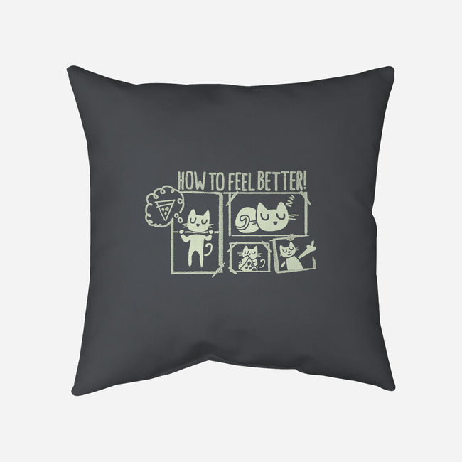 How To Feel Better-None-Removable Cover w Insert-Throw Pillow-Estudio Horta