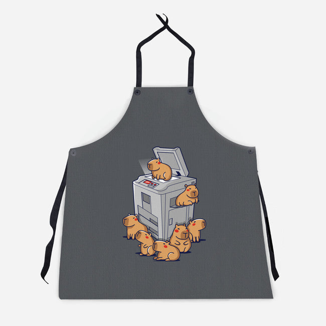 Copybara-Unisex-Kitchen-Apron-D0pp3l94n63r