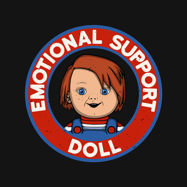 Emotional Support Doll-Womens-V-Neck-Tee-Melonseta