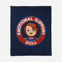 Emotional Support Doll-None-Fleece-Blanket-Melonseta